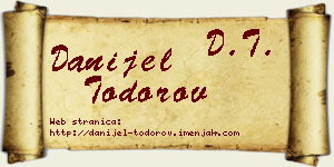 Danijel Todorov vizit kartica